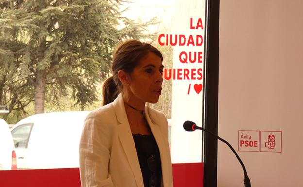 Yolanda Vázquez, portavoz socialista Ayuntamiento Ávila 