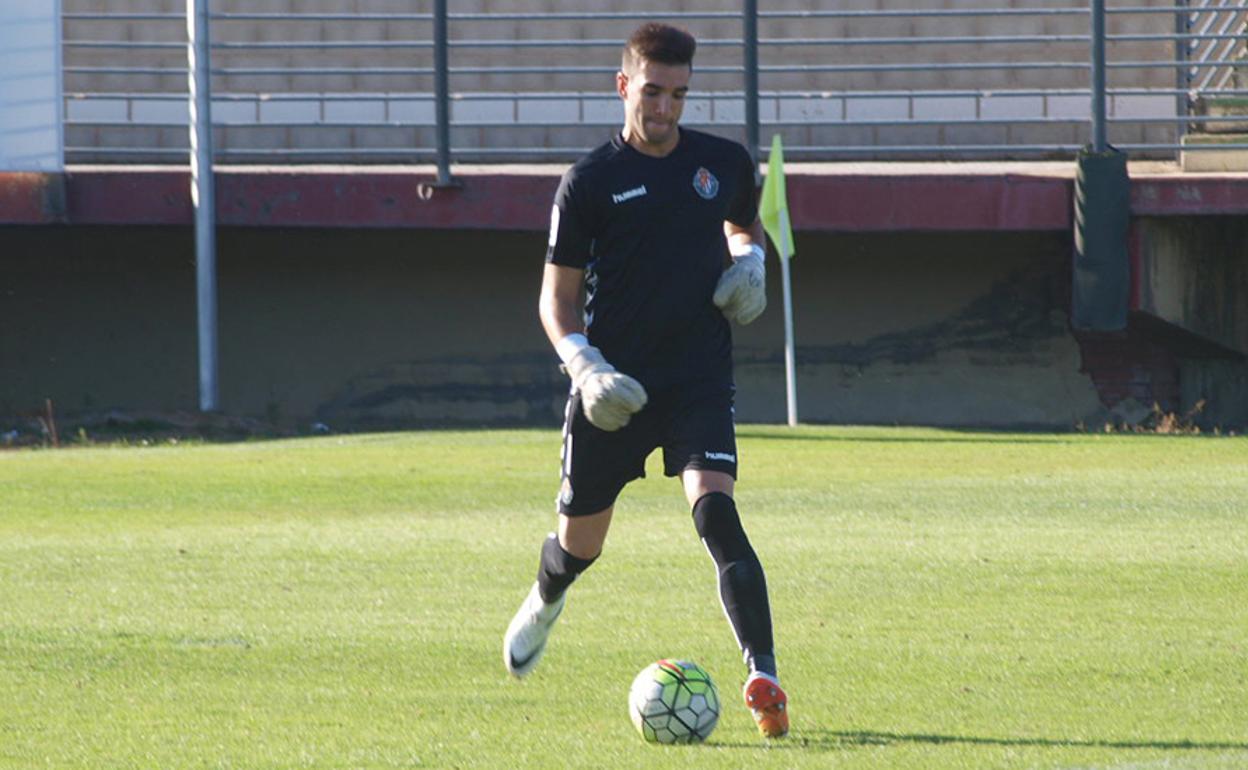 Javi Hernández, con el Real Valladolid. 