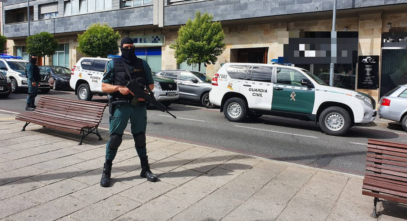 Fotos: OPERACIÓN ANTIDROGA DE LA GUARDIA CIVIL DE SEGOVIA