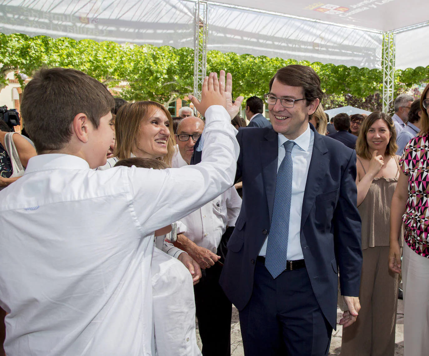 Imágenes del acto de toma de posesión celebrado este miércoles en el Colegio de la Asunción, sede de la Junta