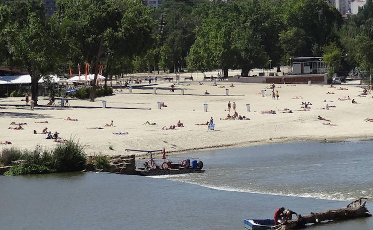 Moviliza a los Bomberos por un bañista en el río Pisuerga a la altura de Valladolid