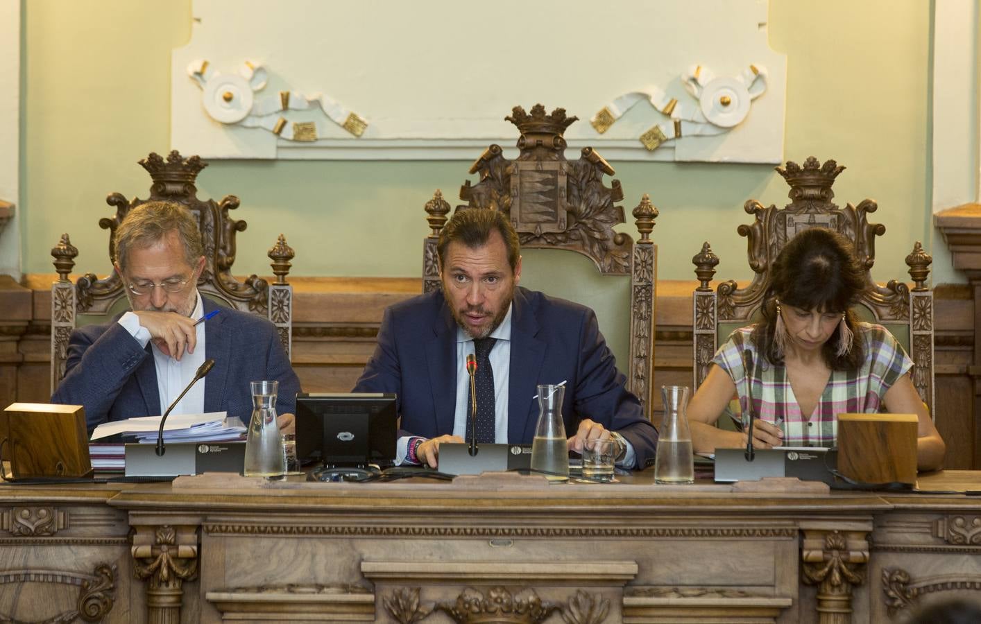 Fotos: Pleno en el Ayuntamiento de Valladolid