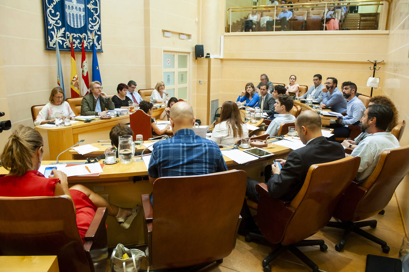 Fotos: Primer pleno ordinario del nuevo Ayuntamiento de Segovia