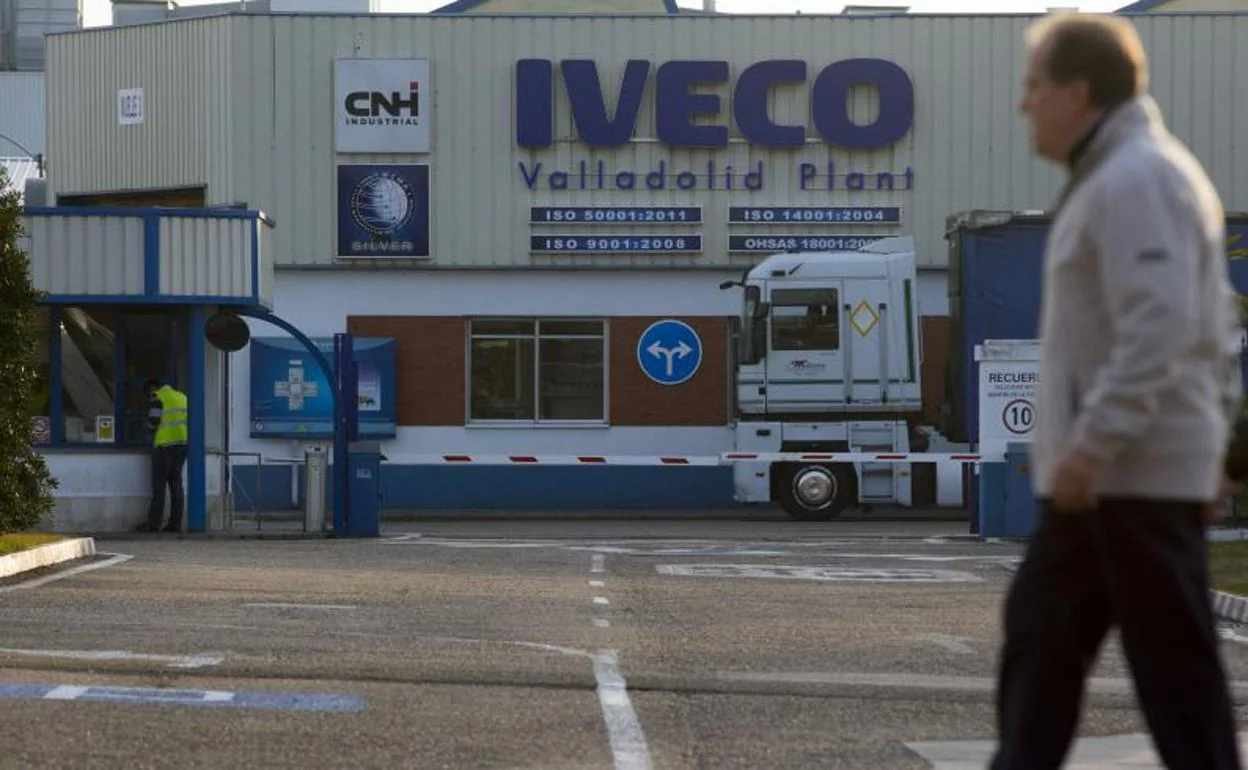 Factoría de Iveco en Valladolid, donde se convocó la huelga del Día Internacional de la Mujer. 