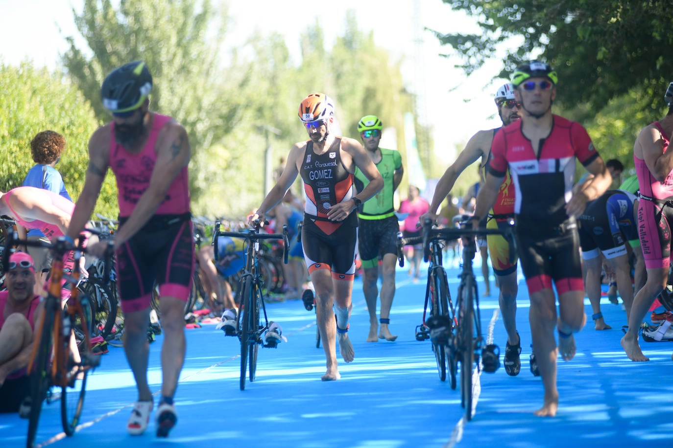 Fotos: XXII edición del Triatlón Ciudad de Valladolid