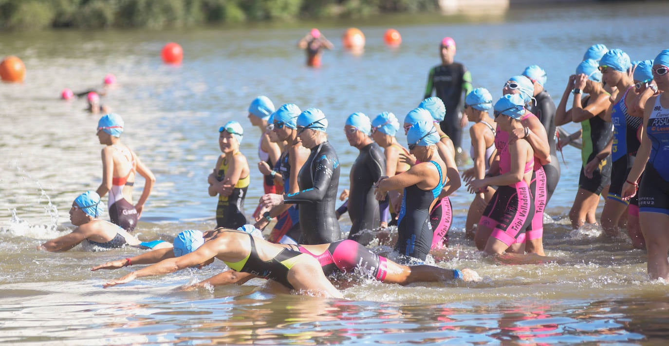 Fotos: XXII edición del Triatlón Ciudad de Valladolid