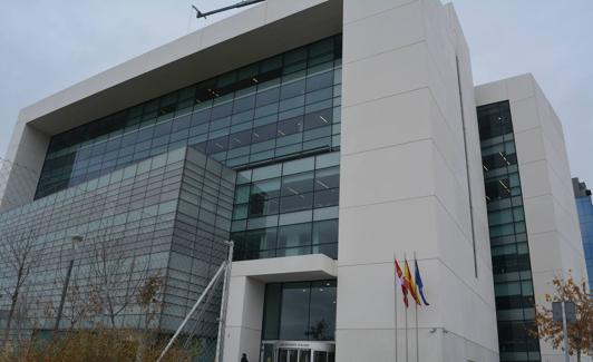 Edificio central de la Seguridad Social en Valladolid. 