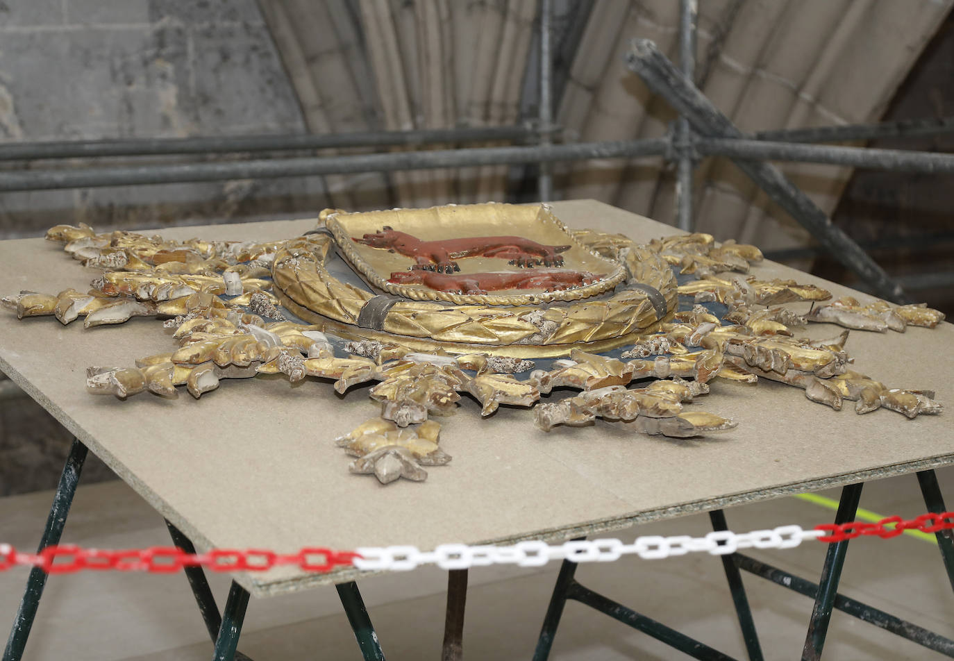 Fotos: Así es la catedral de Palencia vista desde sus obras