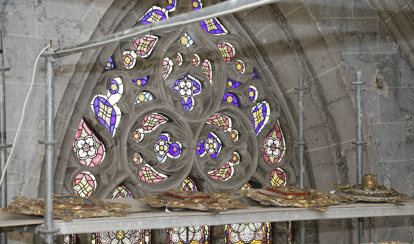 Fotos: Así es la catedral de Palencia vista desde sus obras