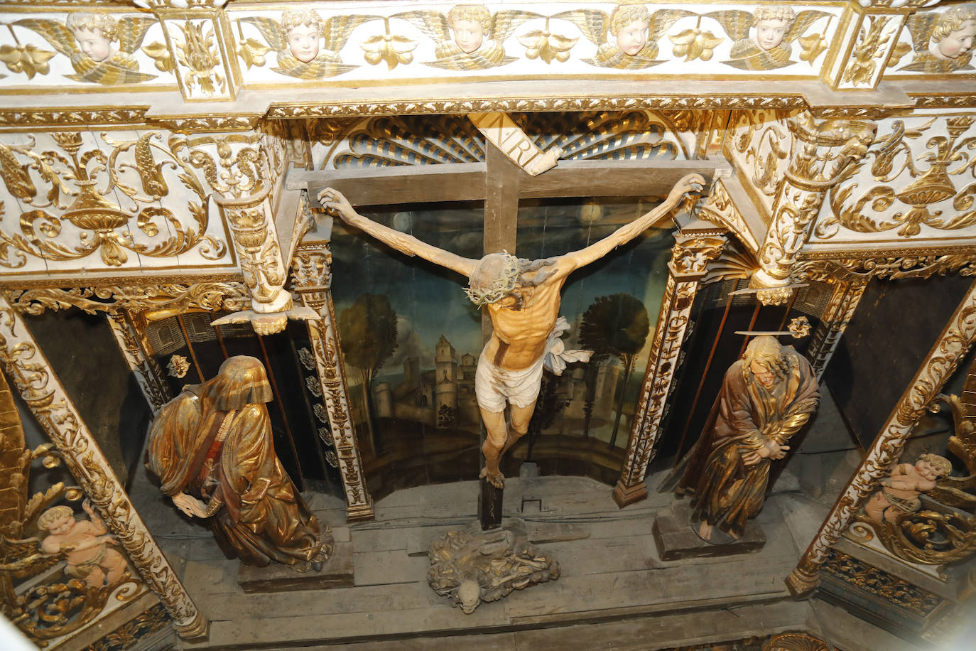 Fotos: Así es la catedral de Palencia vista desde sus obras