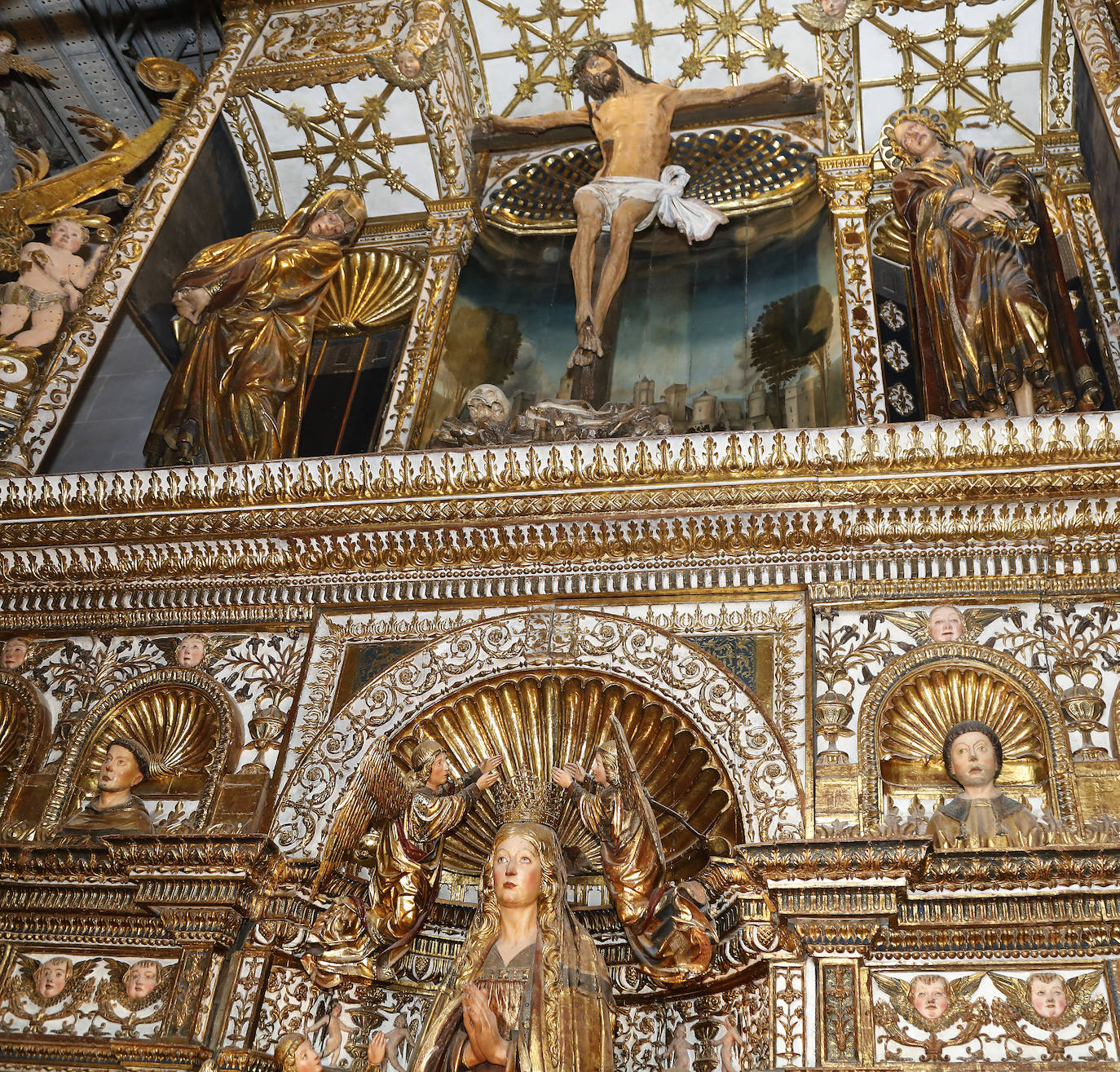 Fotos: Así es la catedral de Palencia vista desde sus obras