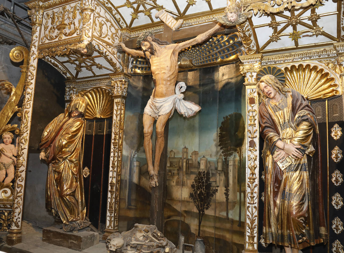 Fotos: Así es la catedral de Palencia vista desde sus obras