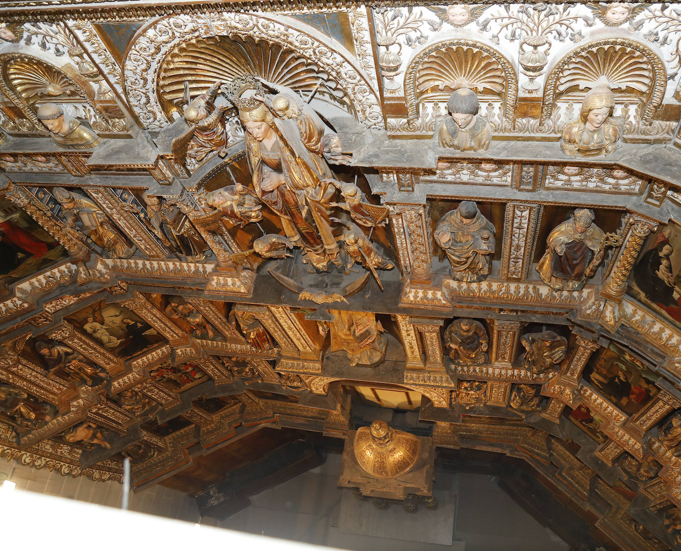 Fotos: Así es la catedral de Palencia vista desde sus obras