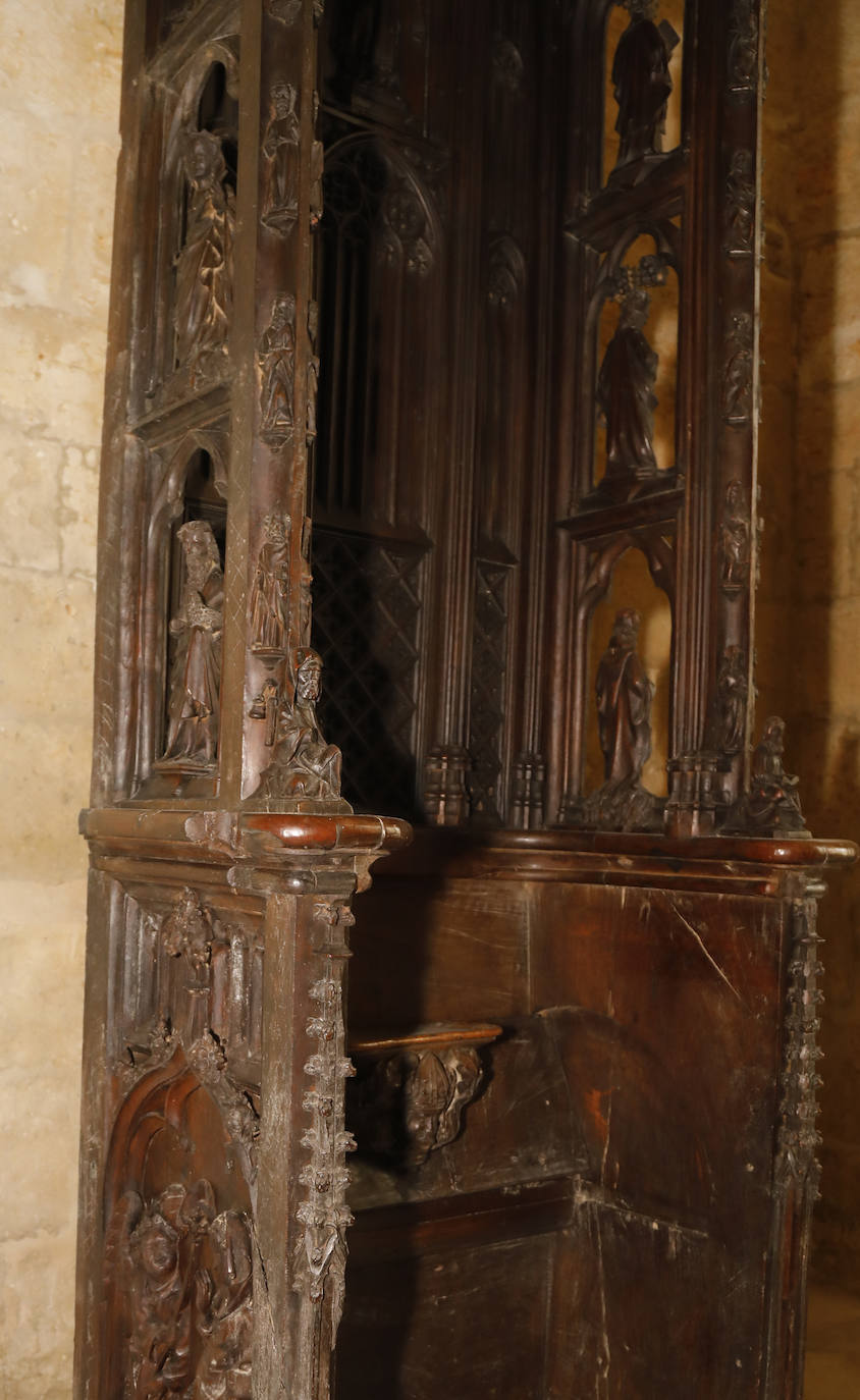 Fotos: Así es la catedral de Palencia vista desde sus obras