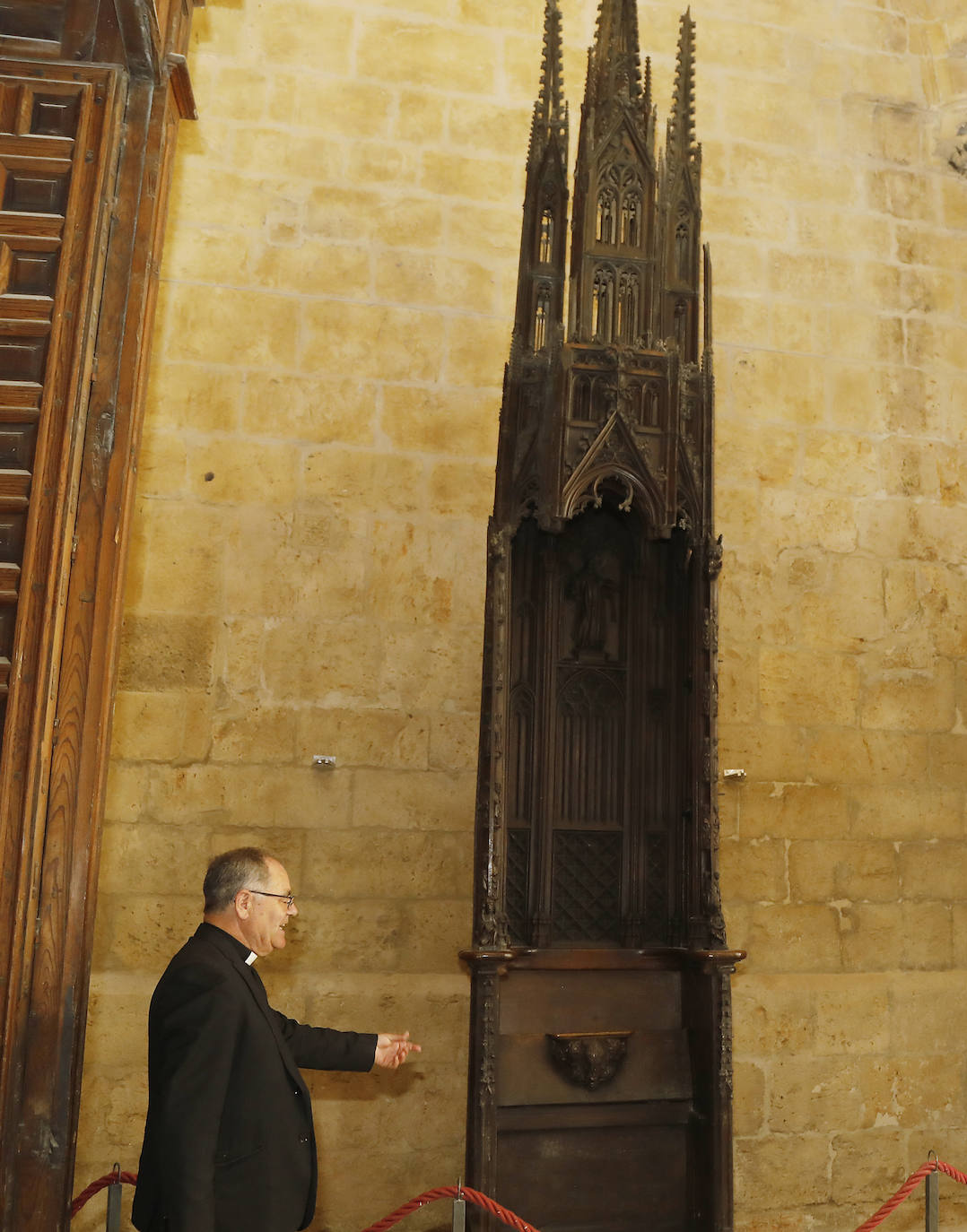 Fotos: Así es la catedral de Palencia vista desde sus obras