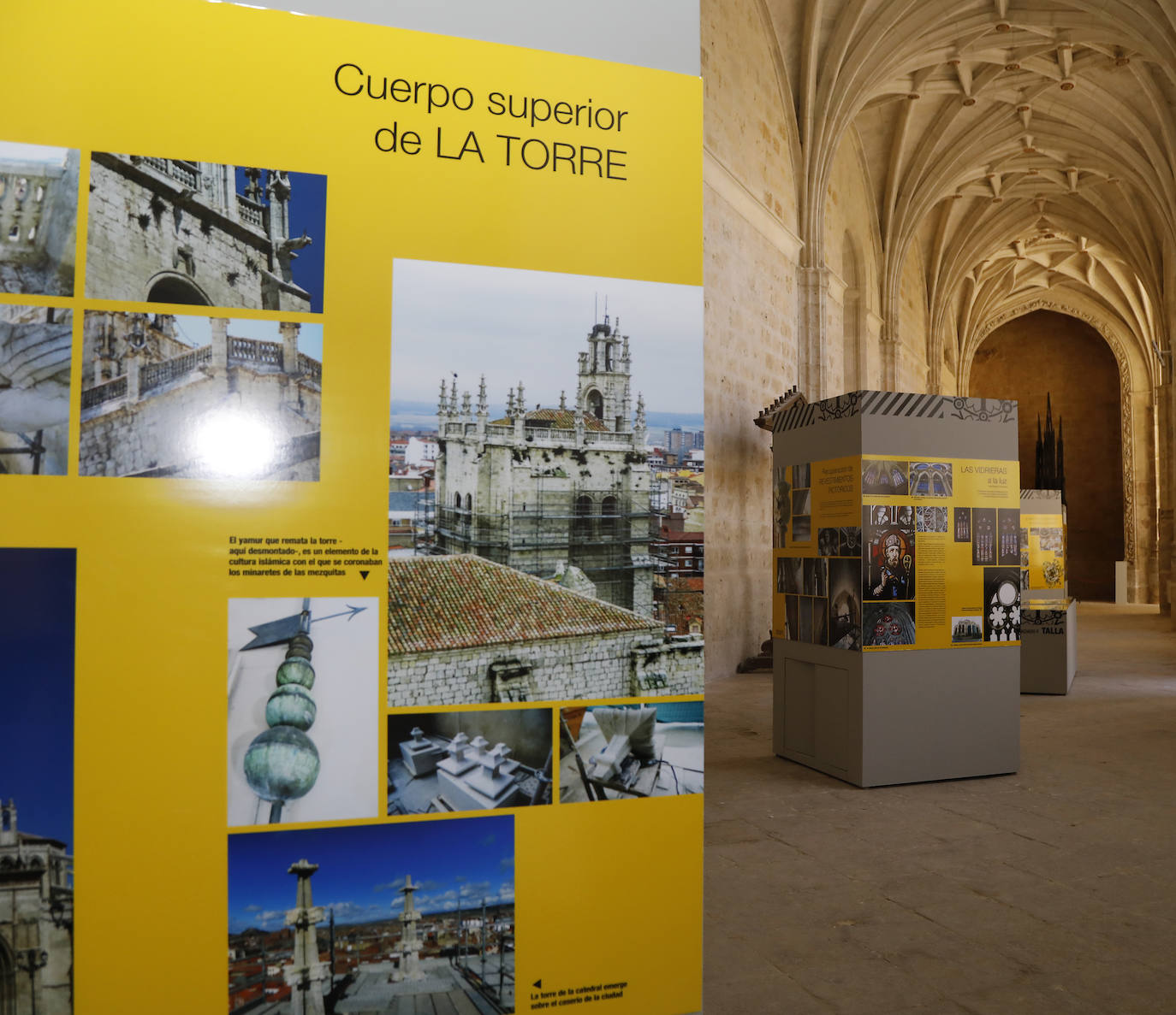 Fotos: Así es la catedral de Palencia vista desde sus obras