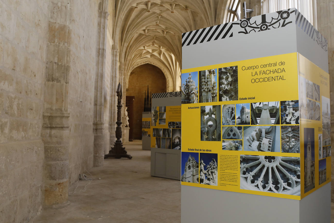 Fotos: Así es la catedral de Palencia vista desde sus obras