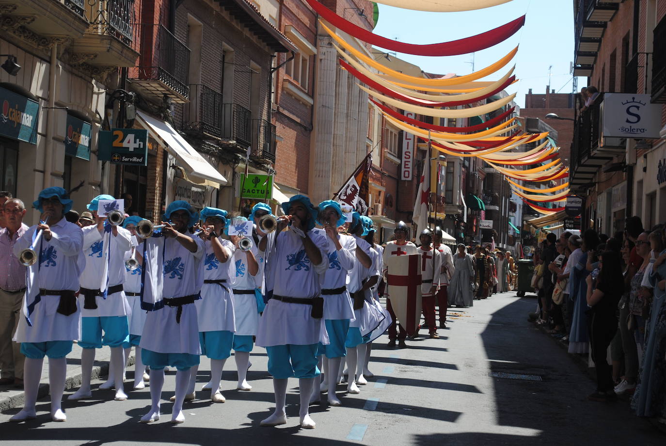 Celebración, el verano pasado, de 'Imperiales y comuneros' en Medina dle Campo. 