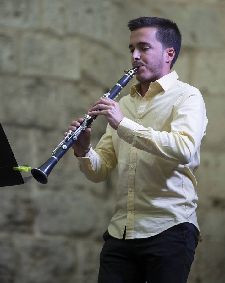 Fotos: El quinteto Respira inaugura el certamen Emplazados en el Atrio de Santiago