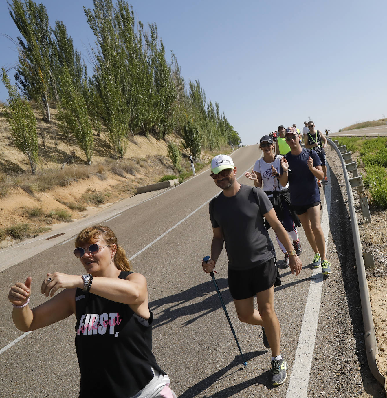 Fotos: Monzón se manifiesta por su castillo