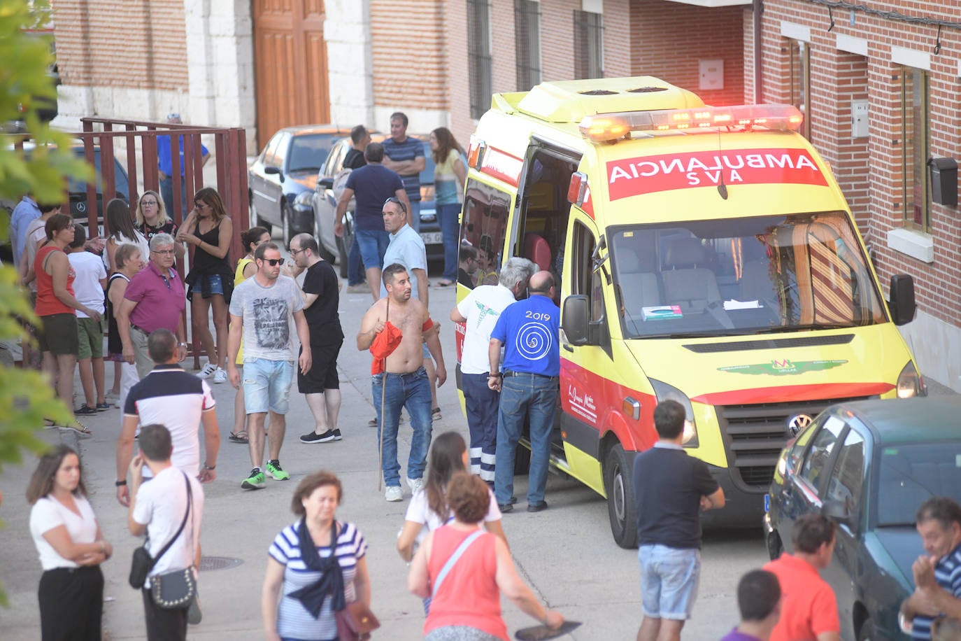Un vecino de La Seca -F. S. de 45 años- ha resultado herido grave tras ser corneado en el encierro celebrado este sábado
