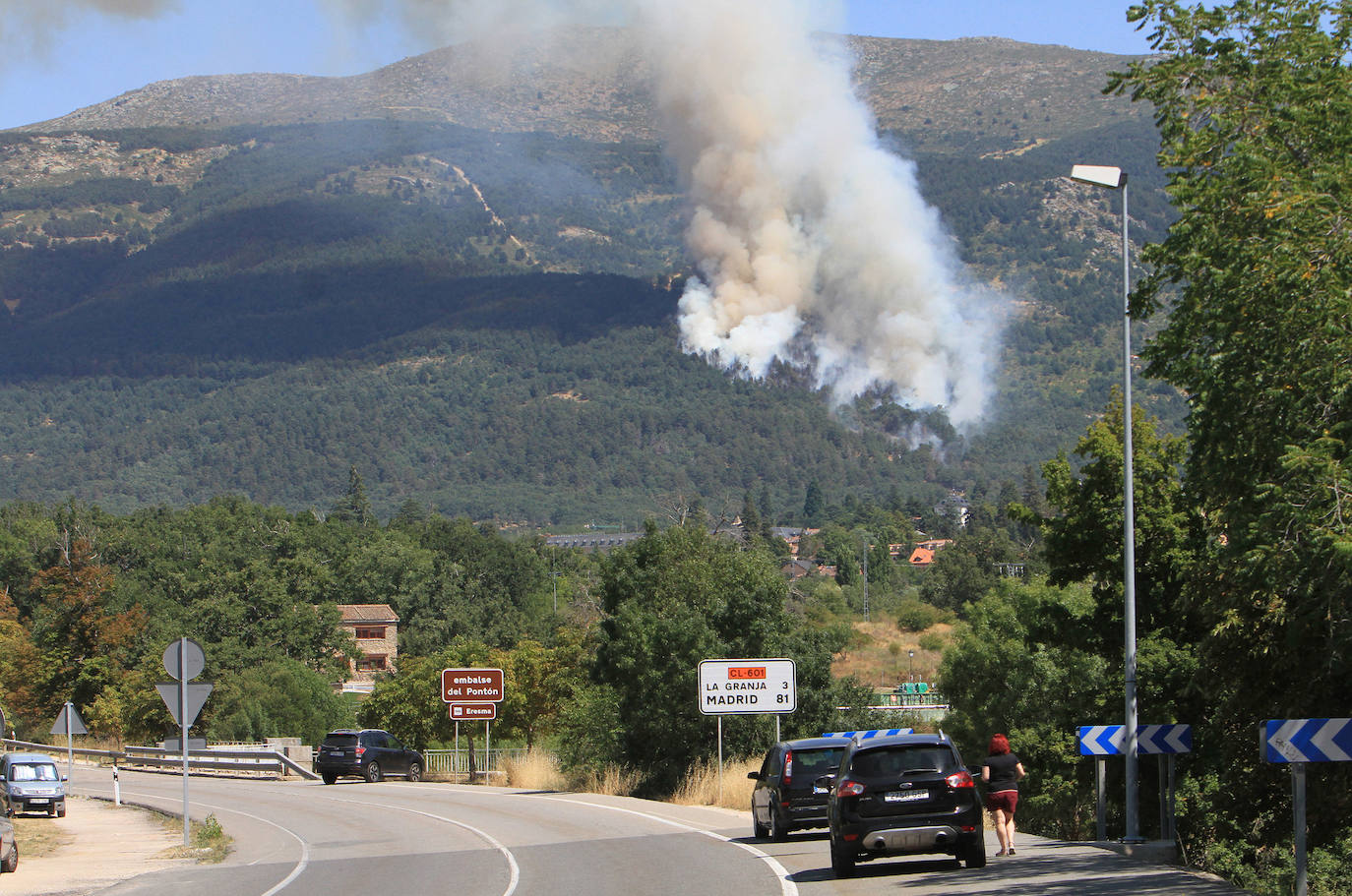 Fotos: LAS LLAMAS DEVORAN GUADARRAMA