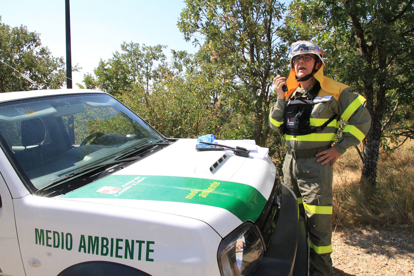 Fotos: LAS LLAMAS DEVORAN GUADARRAMA