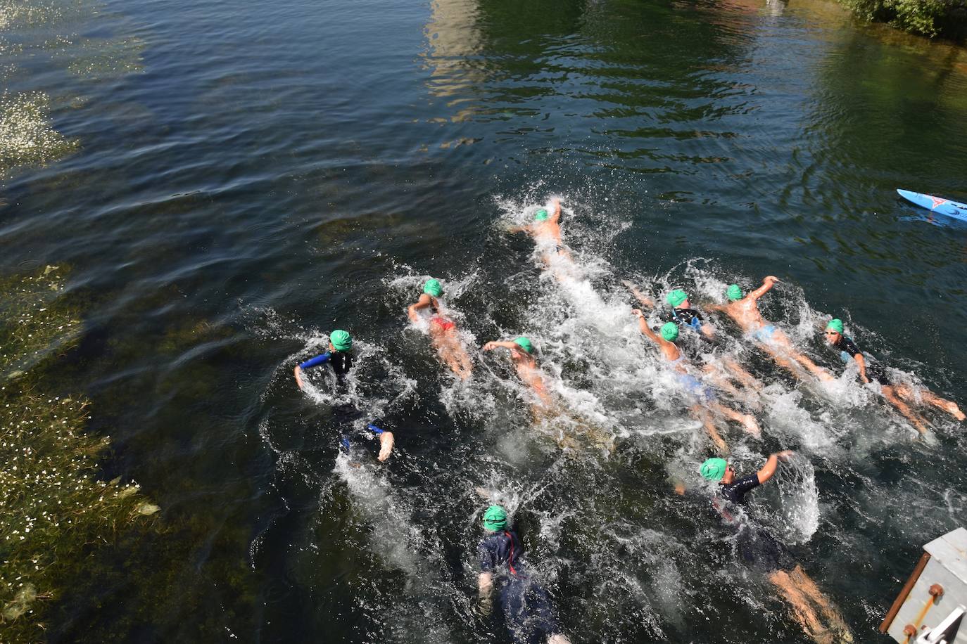 Fotos: Travesia a nado en Velilla del río Carrión