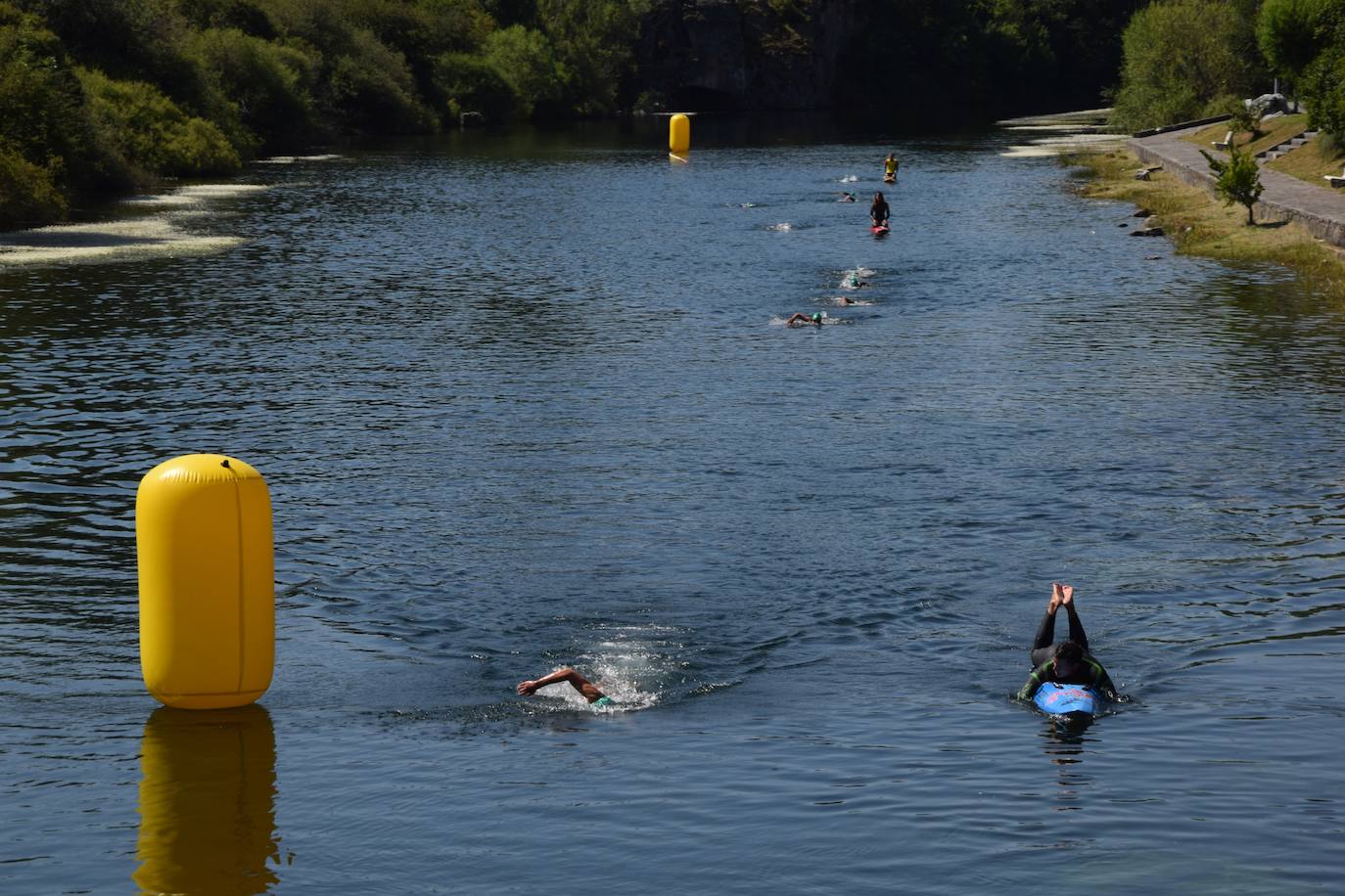 Fotos: Travesia a nado en Velilla del río Carrión