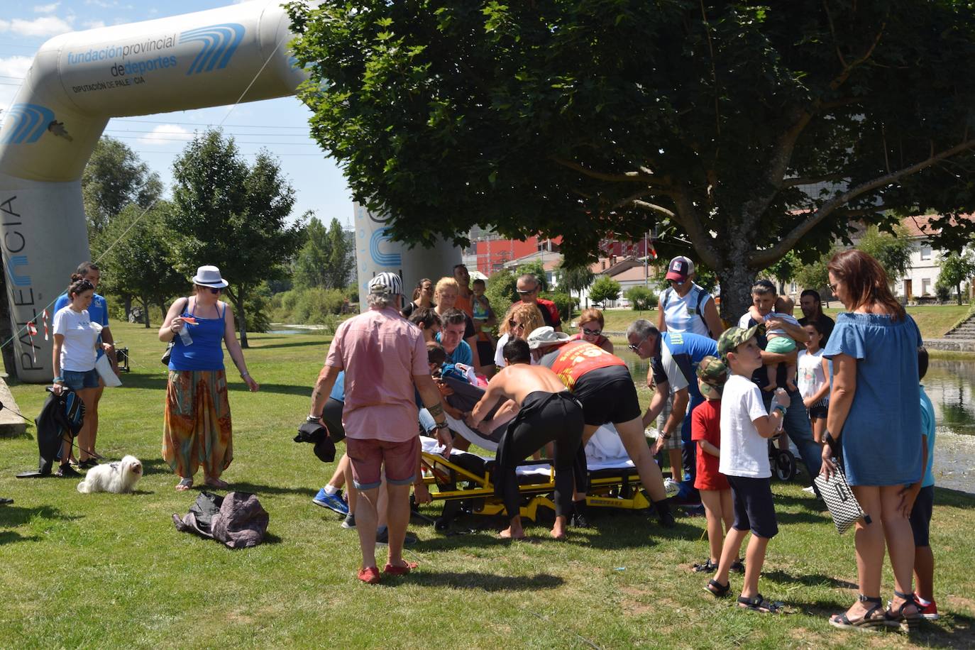 Fotos: Travesia a nado en Velilla del río Carrión