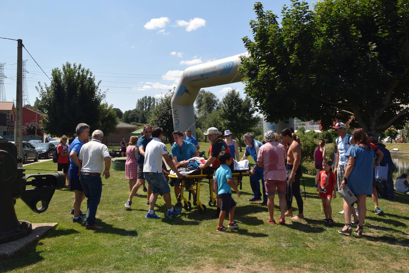 Fotos: Travesia a nado en Velilla del río Carrión