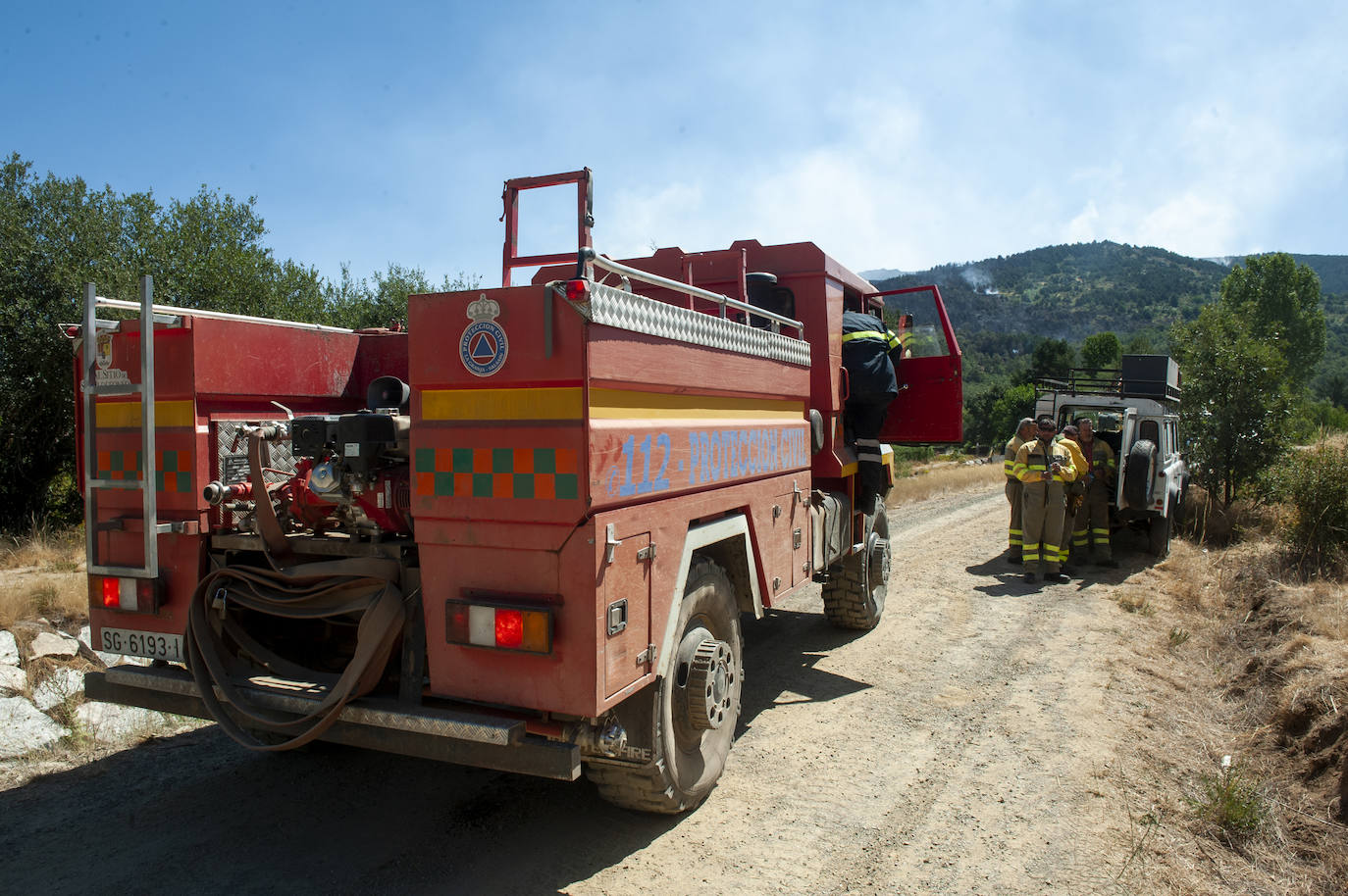 Fotos: Incendio en el Parque de Guadarrama, segundo día