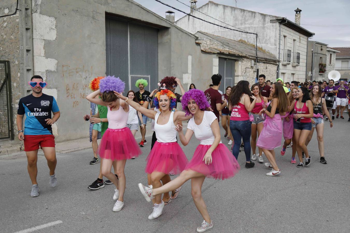 Fotos: Chupinazo y desfile de peñas en Campaspero