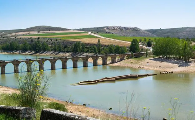Pantano de Linares, en Segovia. 