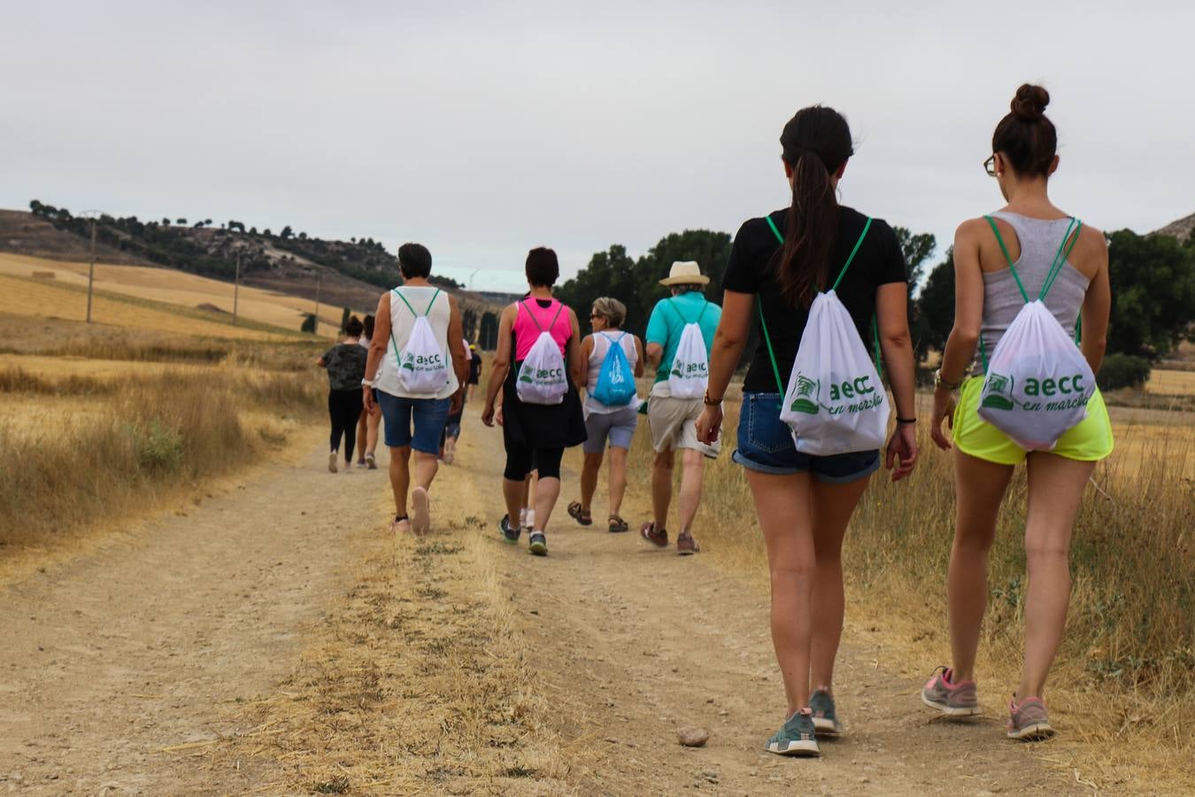 Fotos: Primera Marcha Contra el Cáncer en Wamba