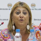 La secretaria provincial del PSOE de Valladolid, Teresa López. 