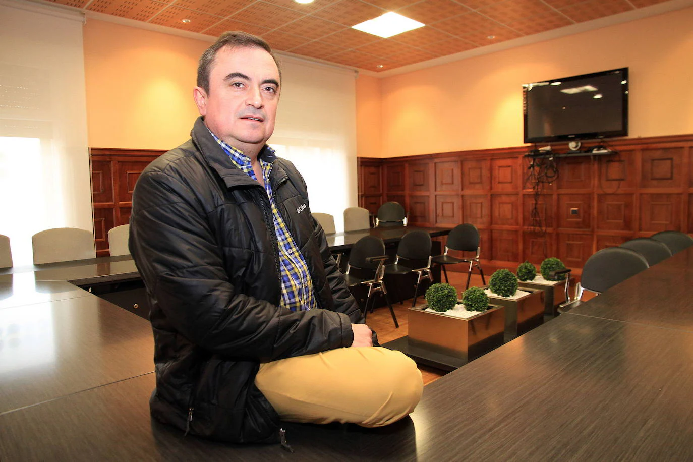 Carlos González, expresidente de la Lonja Agropecuaria de Segovia.