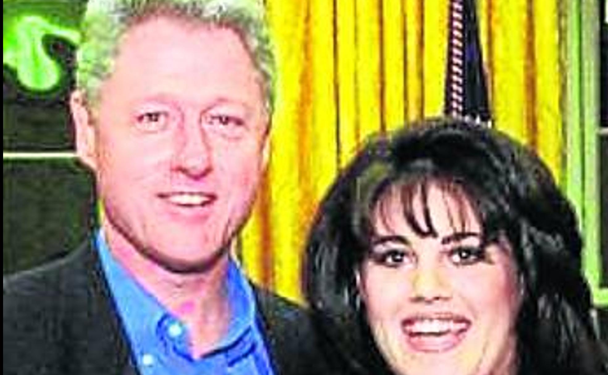 Clinton y Lewinsky.