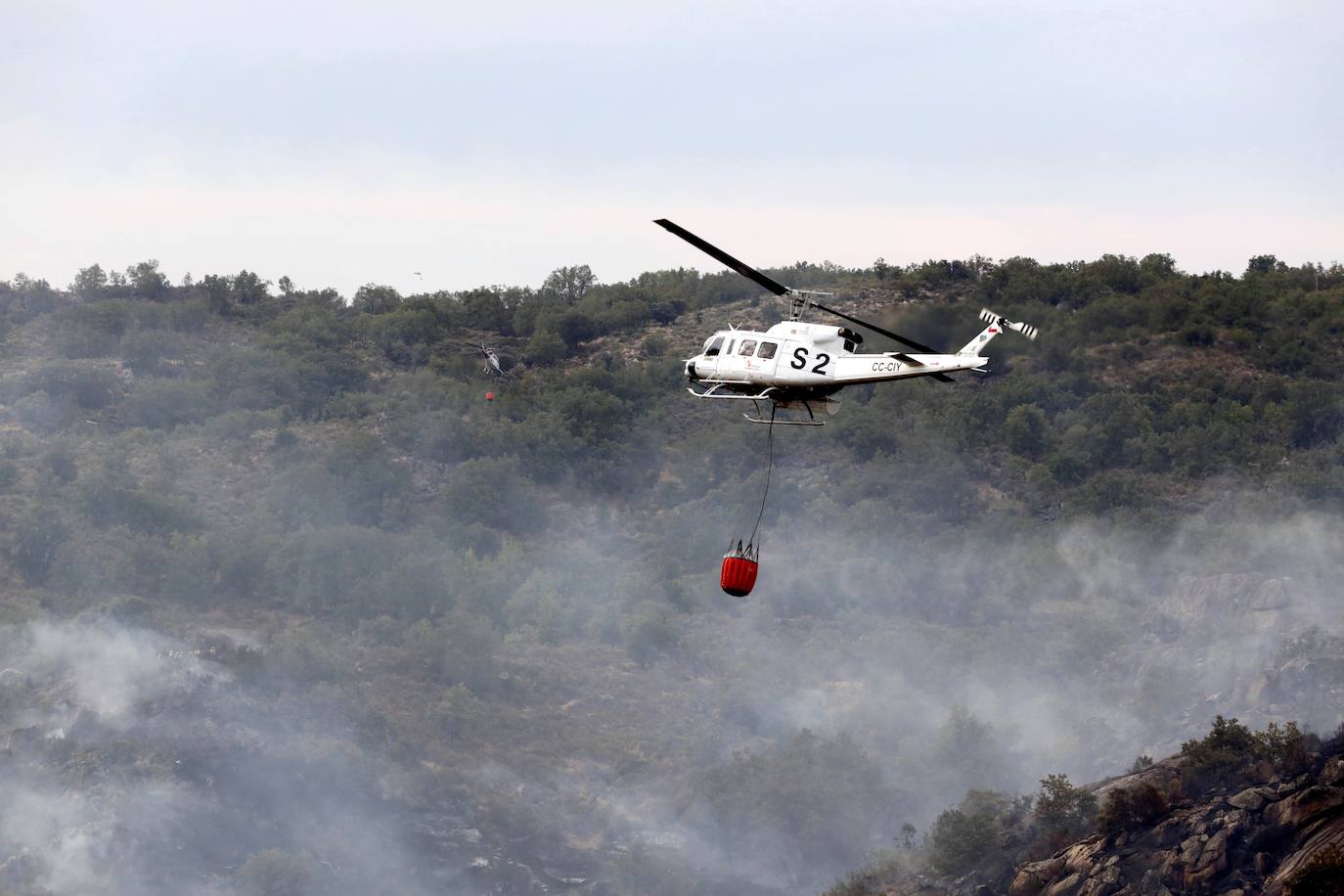 Fotos: El fuego arrasa más de 170 hectáreas en Salamanca