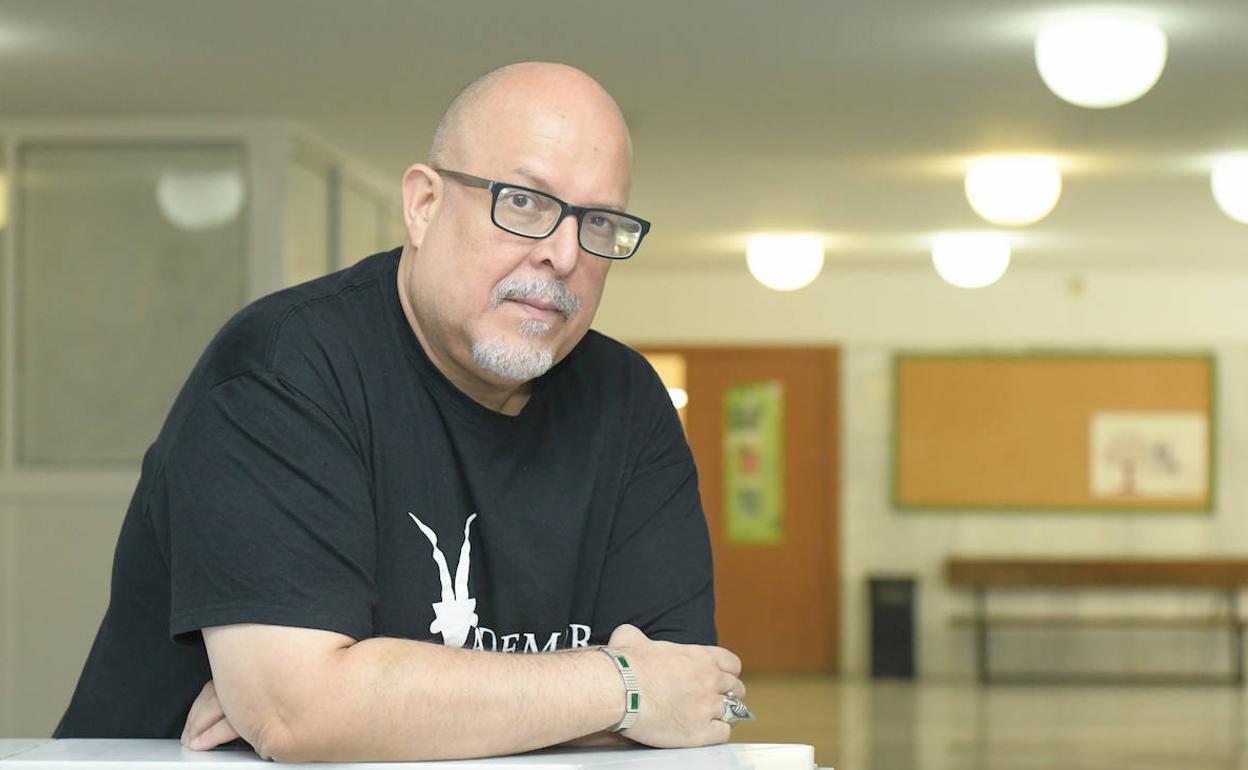 Jesús Palacios, en la Universidad de Valladolid. 