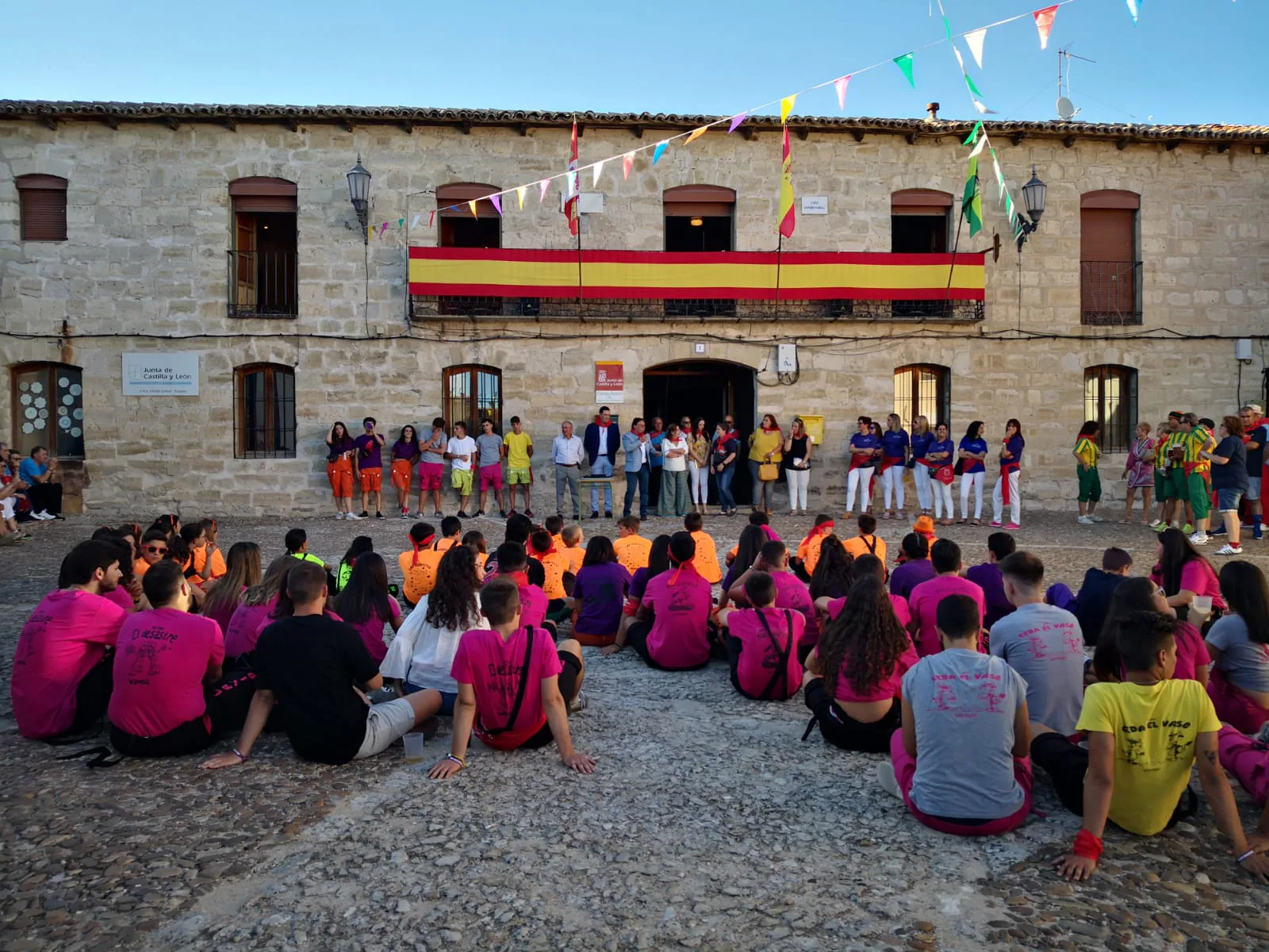 Fotos: Inicio de las fiestas de Wamba dedicadas a la Virgen y San Roque