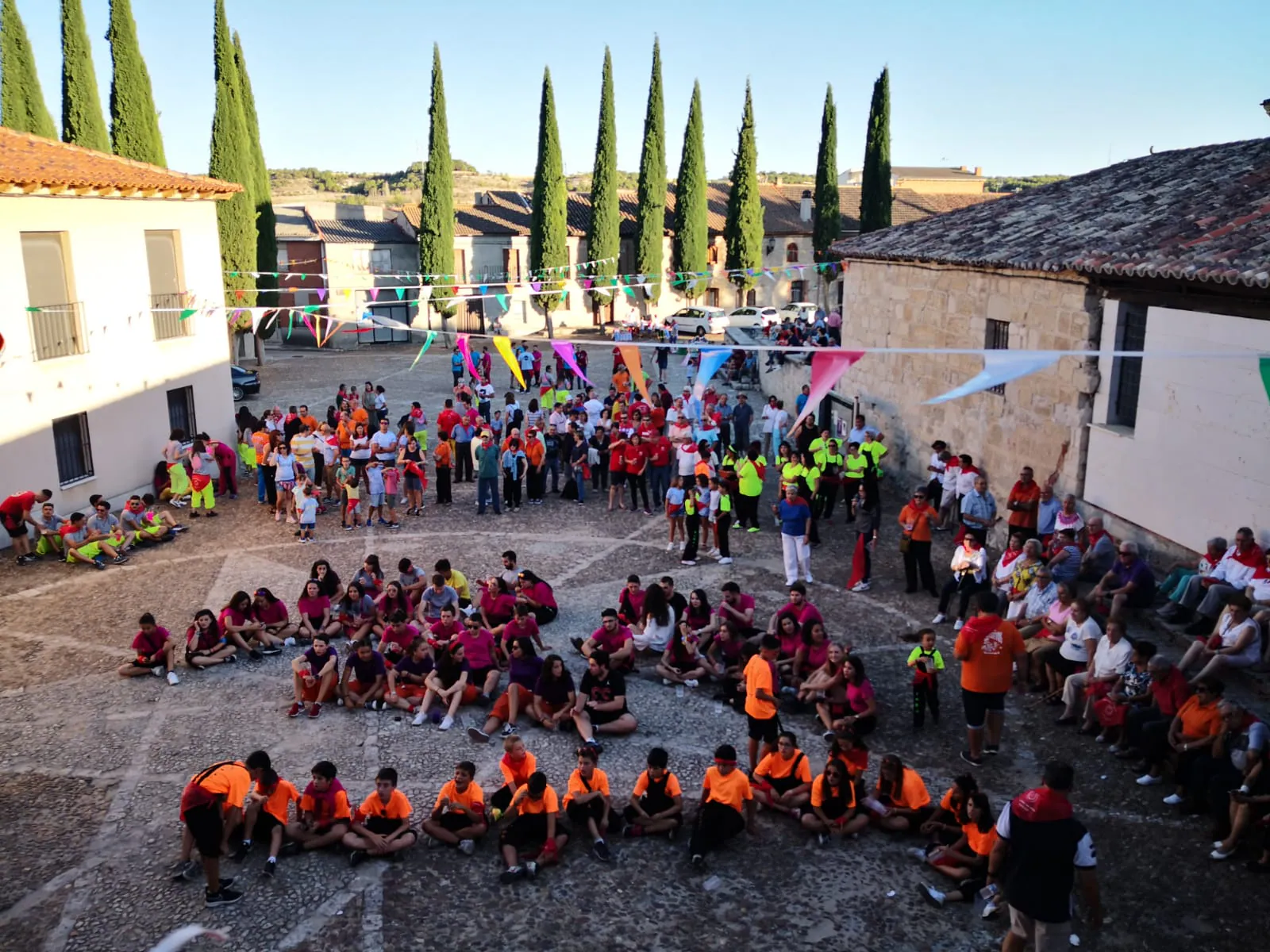 Fotos: Inicio de las fiestas de Wamba dedicadas a la Virgen y San Roque