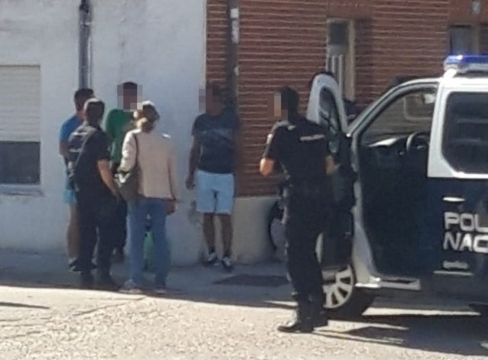 Fotos: Operación policial en La Seca