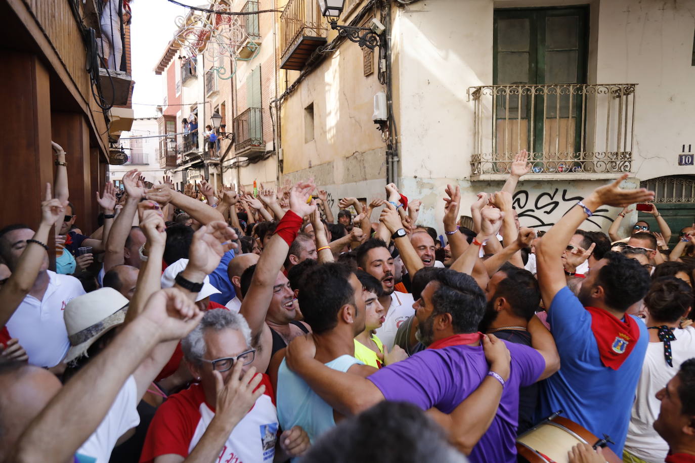 Fotos: Primer &#039;chúndara&#039; en las fiestas de Peñafiel 2019