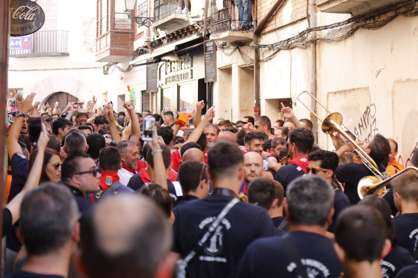 Fotos: Primer &#039;chúndara&#039; en las fiestas de Peñafiel 2019