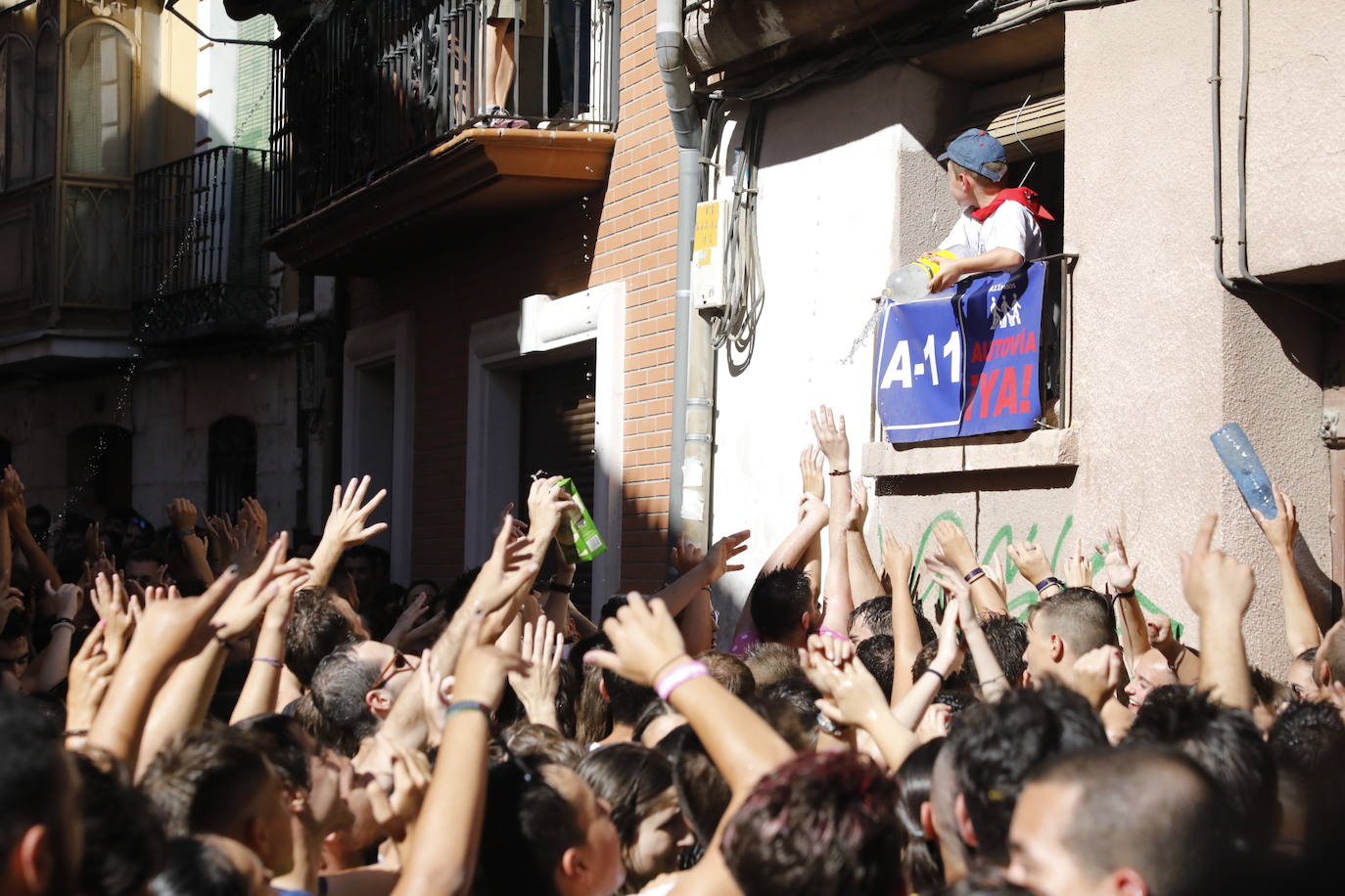 Fotos: Primer &#039;chúndara&#039; en las fiestas de Peñafiel 2019