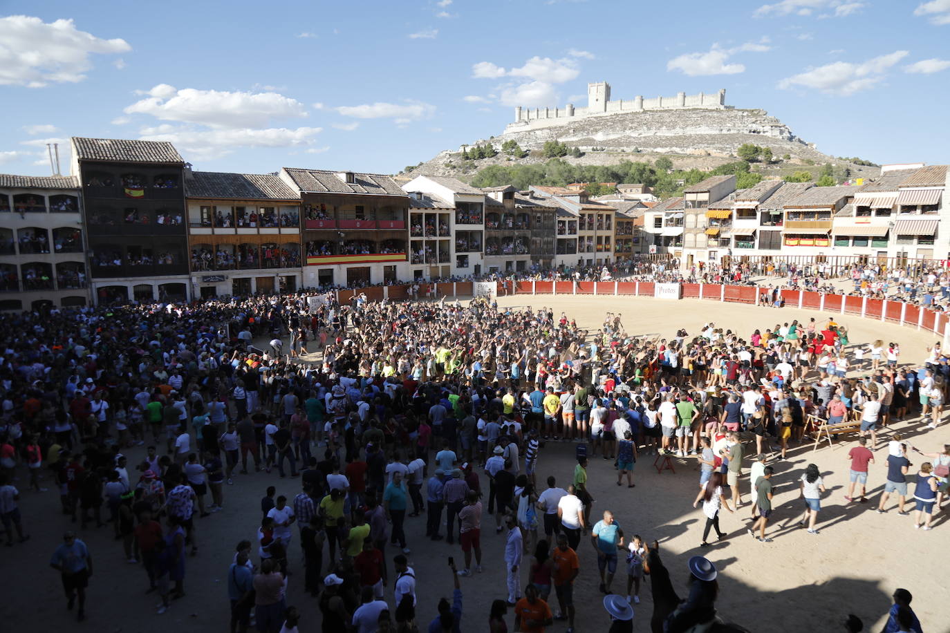 Fotos: Primer &#039;chúndara&#039; en las fiestas de Peñafiel 2019