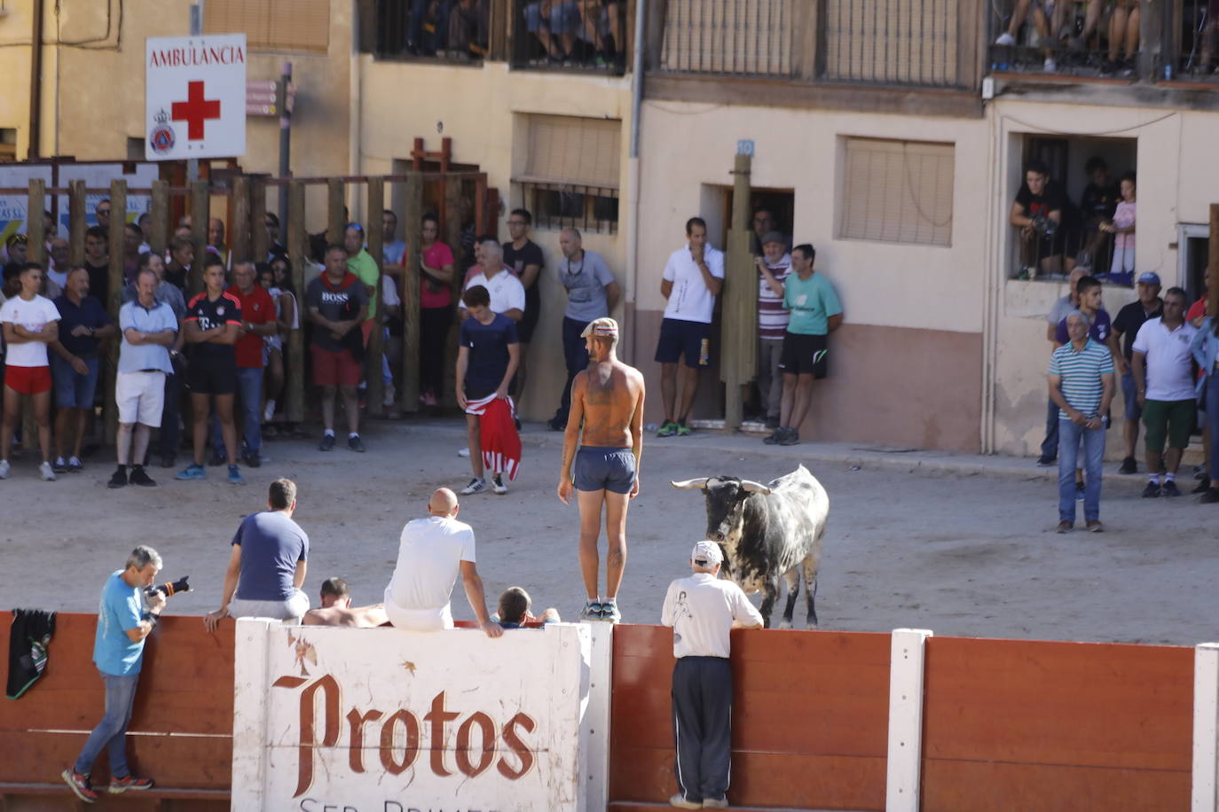 Fotos: Segundo encierro y capea matinal en Peñafiel