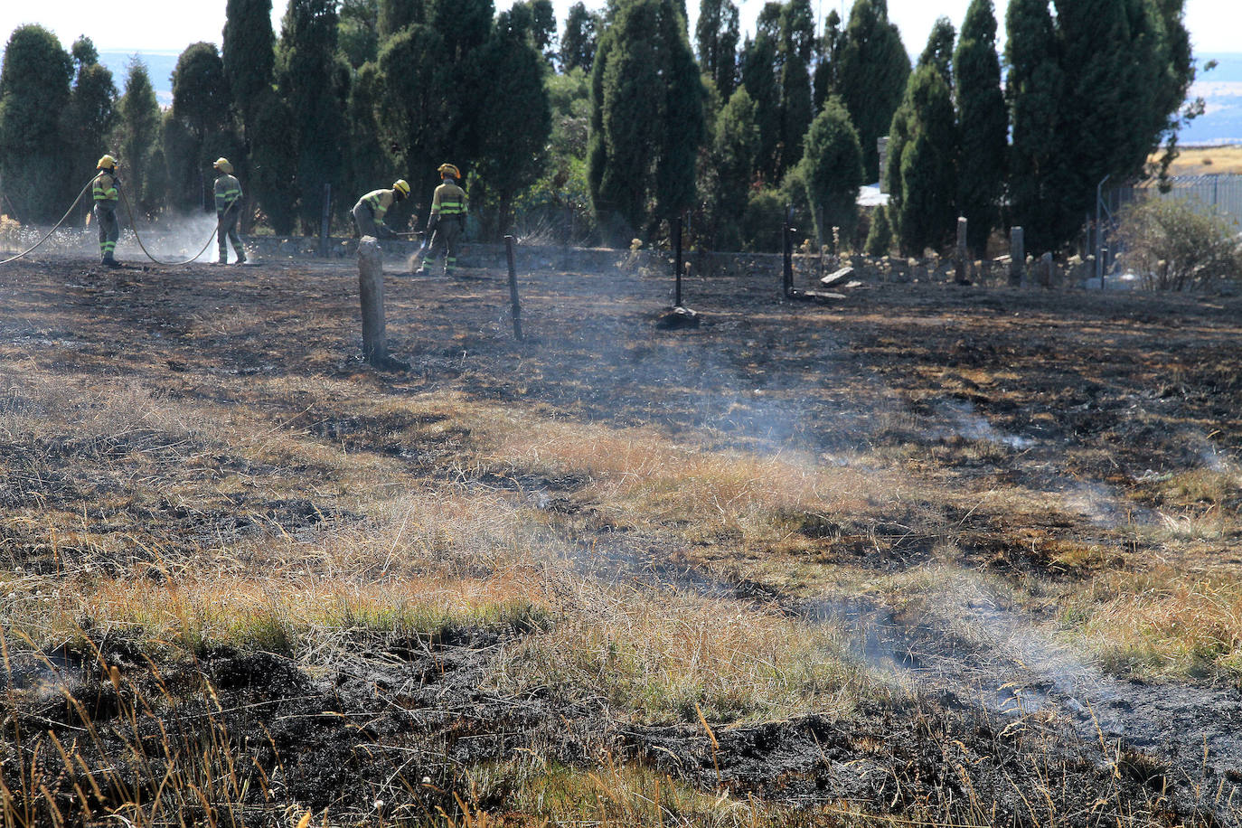Fotos: Incendio en Otero de Herreros