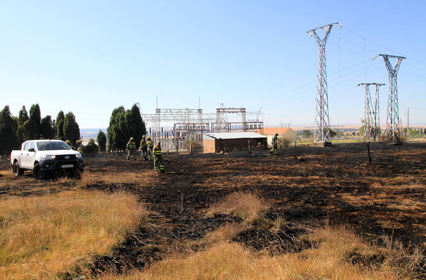 Fotos: Incendio en Otero de Herreros